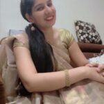 Reeta Mewada Instagram - 😊Keep calm, and wear a saree❤️#saree #sareelovers @reetamewada18 #look 🙏🏻