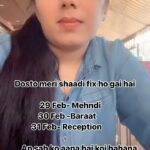 Reeta Mewada Instagram - 😜Sab ko aana hai shadi me 😂🙏🏻 #shadi #trendingreels #trending #comedy #funny follow @reetamewada18 😜🙏🏻😂