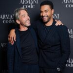 Regé-Jean Page Instagram - A night to remember in London ahead of launching the new ARMANI CODE fragrance in August. Super excited for you all to see everything we put together later this year!✨ . @giorgioarmani @armanibeauty @holly_macnaghten @carlosferraz_ #ArmaniBeauty #ArmaniCode