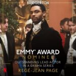 Regé-Jean Page Instagram - It’s a joy to be seen. 12 @televisionacad Emmy nominations for the dazzling group of artists @bridgertonnetflix Another for dreamy lovers in full technicolour, cause they just don’t make ‘em like @sylvieslove anymore And 1 happy, tired boy who gets to be a part of it all, Thank you x