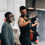 Regé-Jean Page Instagram - When there’s work to do, we look at ourselves, we look to each other, and we step up. . . . It’s been a rare joy to be able to re-connect with my community back in the UK at a time when we’re all so isolated. Were it that we could re-unite in easier times. When we needed connection more than ever, my friends and family stepped up and we’ve been pulling together to bring what we have to bridge the gaps and hold each other up - art’s not much, but it’s what we got. . . . The amazing @lanremalaolu and I are making a very personal thing together and I’m both over-joyed and terrified. More on that tomorrow. . . 📸 @helenmurraypix