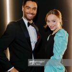 Regé-Jean Page Instagram - The 👑and I . . . #Bridgerton represent 🎩🐝❤️ #Netflix #Shondaland @alfreddunhill #dunhillBAFTA