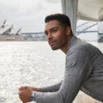 Regé-Jean Page Instagram - An elegant escape on the waters of Sydney with @regejean, featuring the new Legend Diver in blue dial. #eleganceisanattitude