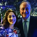 Regina Spektor Instagram - Hi friends! Sharing some photos and thoughts from the wonderful pre-Rosh Hashanah event at the @vp residence last week! It was so special to sing for everyone (🎥 added a small clip into stories :-) While traveling on the Acela from NYC- I was randomly seated across from a very kind orthodox Jewish man, who was studying the tanach (& who switched seats with me because I felt so 🤢 going backwards - I think the fact that I arrived to DC feeling good- was all him!) The three hours journey made me think about so many things in my life… the fact that I came from a land where Antisemitism was rampant, and where being Jewish was considered shameful by society. The fact that I was the first in many generations to get to practice Judaism openly, who got to learn Hebrew and visit Israel, learn ancient traditions and stories, learn that you could be safe and open about being a proud Jew… I got to bring my family to the White House all those years ago to celebrate Jewish Heritage with the Obamas, and now- was seated across from a man wearing a kippa on a speeding train while in my mind praciticing a Hebrew prayer… A prayer I would be singing in a few hours to gathered Jewish religious and political leaders at the Vice President’s house- which for the first time in history had mezuzahs on doors and where the Shofar will be heard, and where apples will be dipped in honey for Rosh Hashanah… The speeches were beautiful, inspiring and from the heart. The topics were quite serious. A commitment to fight Antisemitism which- even since my time growing up in NYC- I have watched rise meteorically. Things I didn’t think were possible- happen everyday because prejudice and hatered have a new foothold in American daily life. Jewish hate crimes are up in a terrifying way. It doesn’t have to continue in this trajectory. I really do think that we have great potential and enough resources to educate. There are more people who want to connect and bridge divides than those who want to fuel hate. As we approach Yom Kippur- the day of atonement, we can hope and work and try! Shanah Tova! 🍯🍏💛 👗: @celiabdesigner