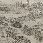 Regina Spektor Instagram - What an unbelievable gift to spend the morning @metmuseum taking in the last day of their incredible Van Gogh’s Cypresses exhibit ❤️🙌 Thank you for having me! Being in the same room as those precious works- many collected from different museums and private collections- was like being a guest at an incredible family reunion. You could almost feel how happy they were to be together. Glancing from one to another in the same space felt so special. Seeing letters to his family up close, the brush strokes, and reading about the history of each work- it all filled me up! If I didn’t have to get to the festival tomorrow, I would have stayed forever (or at least till closing time…) If you’re visiting NYC or you live here- get yourself to #themet The permanent collection is part of my soul, I’ve been coming here since I was small… They always have new incredible exhibits arriving so become friends with this treasure of our city, and you’ll always feel inspired! Today I’m floating having gotten the chance! Extra thanks to Kristen for taking the time to share her knowledge and time with me! 💕👏🙌🌟🖼️ Now to finish packing and to get myself to the Vineyard for @beachroadweekend (*this sunday, my last set of the summer 🎶🐚) PS. I tried my best to capture some moments to share here. There was so much I can’t do it justice. For example- a really interesting thing is that sketch in slide 3 is actually the final version. He painted the painting first, but then wanted to do the sketch because he wasn’t finished with the idea…
