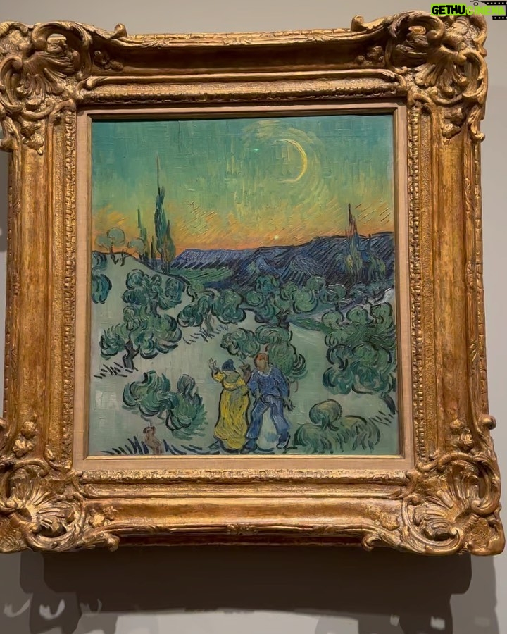 Regina Spektor Instagram - What an unbelievable gift to spend the morning @metmuseum taking in the last day of their incredible Van Gogh’s Cypresses exhibit ❤️🙌 Thank you for having me! Being in the same room as those precious works- many collected from different museums and private collections- was like being a guest at an incredible family reunion. You could almost feel how happy they were to be together. Glancing from one to another in the same space felt so special. Seeing letters to his family up close, the brush strokes, and reading about the history of each work- it all filled me up! If I didn’t have to get to the festival tomorrow, I would have stayed forever (or at least till closing time…) If you’re visiting NYC or you live here- get yourself to #themet The permanent collection is part of my soul, I’ve been coming here since I was small… They always have new incredible exhibits arriving so become friends with this treasure of our city, and you’ll always feel inspired! Today I’m floating having gotten the chance! Extra thanks to Kristen for taking the time to share her knowledge and time with me! 💕👏🙌🌟🖼️ Now to finish packing and to get myself to the Vineyard for @beachroadweekend (*this sunday, my last set of the summer 🎶🐚) PS. I tried my best to capture some moments to share here. There was so much I can’t do it justice. For example- a really interesting thing is that sketch in slide 3 is actually the final version. He painted the painting first, but then wanted to do the sketch because he wasn’t finished with the idea…