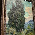 Regina Spektor Instagram - What an unbelievable gift to spend the morning @metmuseum taking in the last day of their incredible Van Gogh’s Cypresses exhibit ❤️🙌 Thank you for having me! Being in the same room as those precious works- many collected from different museums and private collections- was like being a guest at an incredible family reunion. You could almost feel how happy they were to be together. Glancing from one to another in the same space felt so special. Seeing letters to his family up close, the brush strokes, and reading about the history of each work- it all filled me up! If I didn’t have to get to the festival tomorrow, I would have stayed forever (or at least till closing time…) If you’re visiting NYC or you live here- get yourself to #themet The permanent collection is part of my soul, I’ve been coming here since I was small… They always have new incredible exhibits arriving so become friends with this treasure of our city, and you’ll always feel inspired! Today I’m floating having gotten the chance! Extra thanks to Kristen for taking the time to share her knowledge and time with me! 💕👏🙌🌟🖼️ Now to finish packing and to get myself to the Vineyard for @beachroadweekend (*this sunday, my last set of the summer 🎶🐚) PS. I tried my best to capture some moments to share here. There was so much I can’t do it justice. For example- a really interesting thing is that sketch in slide 3 is actually the final version. He painted the painting first, but then wanted to do the sketch because he wasn’t finished with the idea…