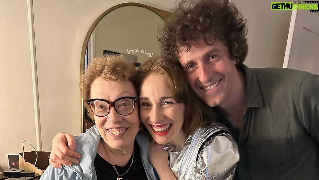 Regina Spektor Instagram - Such a dreamy rainy loving night last night! Thank you #NYC β€οΈand thanks to wonderful @shervinfoto for capturing video moments and @jackdishel for joining me and mama, for being awesome ππβοΈπΆππ« Iβm on my way to you, Long Island. My first time in West Hampton! Last little solo show of the tour! Come hang tonight @whbpac ππΆ @batshevadress shone like a moon mirror ball π©Ά