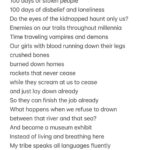 Regina Spektor Instagram - Day 100. A small poem sent your way from this aching heart. Images are from my visit to the Jewish Heritage Museum earlier this month. Horrific memories kept for us, because those humans who lived them are long dead. Our heritage is much more than just massacres and pogroms, but the ratio sucks. There’s a lot. And people keep angling for more. No more. We want to be here. Around 15 million in a world of over 8 billion. Not too much space to ask for… We want this war over. No more innocent lives lost. Not Palestinians, not Israelis, not ANYONE! If you also want this war over- then say it with me- to anyone who will listen and anywhere your voice can reach: Hamas- return all the hostages and surrender. Bring them all home. Terrorists spend their energy terrorizing, but this world was built for LOVE. Enough ❤️‍🩹 Am Yisrael Chai 💙🕯️