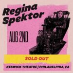 Regina Spektor Instagram - Philly tonight @keswicktheatre is sold out 💕There are some tickets left for Vienna, VA tomorrow @wolf_trap with @realaimeemann - hope to see you there, you can get yours at the link in bio 🌟 Have any last-minute song requests for tonight or tomorrow? Write them with name of town 💕💫🎶 🎨 @chris.tucci 📷 @shervinfoto