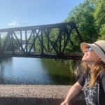 Regina Spektor Instagram – Rochester, I’m HERE for the first time! Finally! Come see me @kodak_center TONIGHT 👊🌟 🎶Yesterday, my pal @faergolzia who lives here, took me on a beautiful walk. Scroll for some 📷 (the blue heron is super ghost like… and nature is better in real life… I wonder who’s resting under the very worn out cemetery stone…)
Thank you to @chris.tucci for the fun poster!!!💫🌈🙌*drop song requests- let’s see if I can practice some in the dressing-room 🙈🎶💕