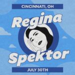 Regina Spektor Instagram – Cincinnati – I’m coming to you tonight at @bradymusiccenter! Only a few tickets left- tell me what you want to hear, and come hang out with me! 🎶💫💕
🎨 @chris.tucci