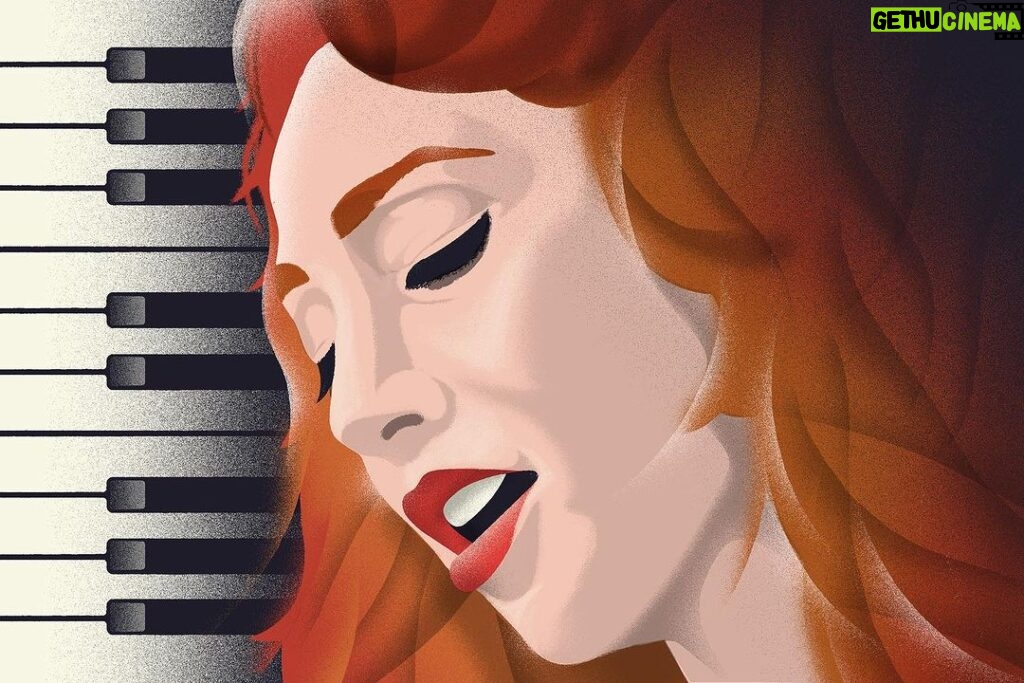 Regina Spektor Instagram - My interview and performance from last year on the @newyorkermag Radio Hour is being rebroadcast! It was wonderful speaking with and playing for @amandapetrusich. Catch it wherever you listen to your podcasts! Link in bio 🎶💫 Illustration by @goldencosmos