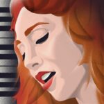 Regina Spektor Instagram – My interview and performance from last year on the @newyorkermag Radio Hour is being rebroadcast! It was wonderful speaking with and playing for @amandapetrusich. Catch it wherever you listen to your podcasts! Link in bio 🎶💫
Illustration by @goldencosmos