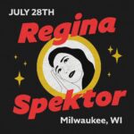 Regina Spektor Instagram – Milwaukee! I’m playing Riverside Theater TONIGHT! Tickets are going quick! Come sing and hang out with me and kick off the tour! Any special song requests?💕🎶
🎨 @chris.tucci