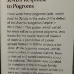 Regina Spektor Instagram - Day 100. A small poem sent your way from this aching heart. Images are from my visit to the Jewish Heritage Museum earlier this month. Horrific memories kept for us, because those humans who lived them are long dead. Our heritage is much more than just massacres and pogroms, but the ratio sucks. There’s a lot. And people keep angling for more. No more. We want to be here. Around 15 million in a world of over 8 billion. Not too much space to ask for… We want this war over. No more innocent lives lost. Not Palestinians, not Israelis, not ANYONE! If you also want this war over- then say it with me- to anyone who will listen and anywhere your voice can reach: Hamas- return all the hostages and surrender. Bring them all home. Terrorists spend their energy terrorizing, but this world was built for LOVE. Enough ❤️‍🩹 Am Yisrael Chai 💙🕯️