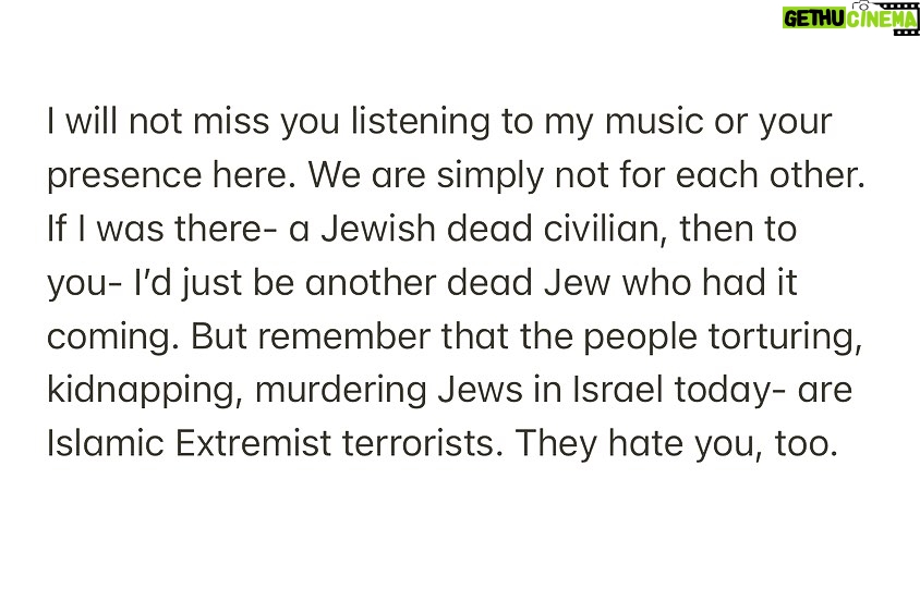 Regina Spektor Instagram - I will not be silent, and if you care-please don’t be silent either. Your Jewish friends need you… #israel 💔💙✡️👊
