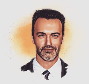 Reid Scott Instagram - Healthy cartoon spray tan in this one