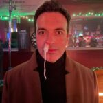 Reid Scott Instagram - Why do I have a feminine hygiene product shoved up my nose? You'll have to watch @whoinvitedcharlie_film when it hits theaters to find out...