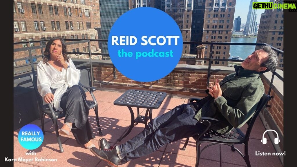 Reid Scott Instagram - It's HERE! Been ready to share my #reallyfamous talk with @mrreidscott with you for MONTHS. Get it now on YouTube or Spotify (links in bio!) 🔥🔥🔥 What a great guy Reid is...nothing like that #DanEgan guy he played on #veep! You'll totally get into his behind-the-scenes stories of #themarvelousmrsmaisel (he plays a pivotal role this season), #veep (and the spectacular cast) & #whywomenkill PLUS we get RIGHT INTO topics like #therapy, #anxiety, #bullies, #friendships & #parenting. SO RELATABLE. You'll dig it (and him) the most. NEWS TIP: Reid's new film 🍿 Who Invited Charlie? opens theatrically and VOD on Feb 3. Thanks @westgatenyc for hosting us! #nyc #manhattan #uppereastside #ues Manhattan, New York