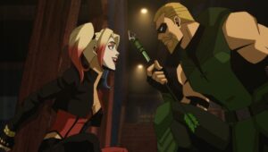 Reid Scott Instagram - @dccomics "INJUSTICE". What a blast to play a hero and a villain in the same movie! Green Arrow and Victor Zsasz, two of my all-time favorites. Who are yours..?