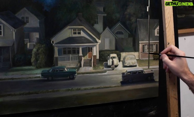 Reid Scott - 253 Likes - I purchased this painting at the @laartshow. It's an incredible piece that draws you in, and the story seems to keep changing the longer you look at it. IMO, Alberto Ortega is a new master...
Repost @alberto_ortega_paintings