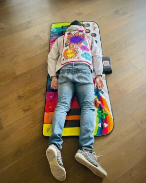Reid Scott Instagram - You don't nap in a cape on a giant electric piano mat? Weird...