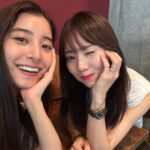 Reina Ikehata Instagram - 共演したの何年前、、、、！？🫣 なんて思い出話をしながら、ゆーこ姫とお茶をした幸せ時間。 はぁ〜可愛い過ぎるのよね〜🥺多忙な中の隙間時間にありがと💓 またお茶しようね😍 我們第一次合作的時間是幾年前呢⋯！？🫣 台灣的朋友們大家都喜歡的優子🩷是不是很羨慕～？🤭 超級超級可愛的優子、謝謝妳很忙的工作中找時間一起喝茶🥰