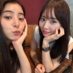 Reina Ikehata Instagram - 共演したの何年前、、、、！？🫣 なんて思い出話をしながら、ゆーこ姫とお茶をした幸せ時間。 はぁ〜可愛い過ぎるのよね〜🥺多忙な中の隙間時間にありがと💓 またお茶しようね😍 我們第一次合作的時間是幾年前呢⋯！？🫣 台灣的朋友們大家都喜歡的優子🩷是不是很羨慕～？🤭 超級超級可愛的優子、謝謝妳很忙的工作中找時間一起喝茶🥰