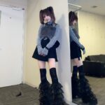Reina Tanaka Instagram – .
バースデーイベントの衣装
もう1着はこれでした🩶🖤
・‥…━━━☞・‥…━━━☞
#れーなこーで
#バースデーイベント #衣装
#ヴィオレッタ #violetta 
#ZARA #SHEIN