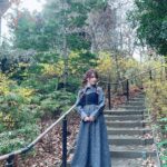 Reina Tanaka Instagram - . 初詣に行った時の服です🍂 おみくじ引いた？？ れーなは吉でした(*^^*) いい事たくさん書いてあった🔖.· ・‥…━━━☞・‥…━━━☞ #れーなこーで #EATME #ワンピース #rady #厚底ブーツ #三つ編み #三つ編みアレンジ