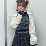 Reina Tanaka Instagram - . AbemaTVクロクルで着てた服です💓 実はこの靴下、【まるでこたつソックス】なのです🤭 この靴下、家で履く感じするけど 外で履いたら少しは暖かいかなー？と思ったのと くしゅくしゅ具合と厚さが好きで なかなか靴下屋さんに売ってないけん、この靴下は丁度いい😍 ・‥…━━━☞・‥…━━━☞ #れーなこーで #meemselect #CHICO #ZARA #ESPERANZA #まるでこたつソックス🧦 #靴下サプリ