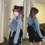Reina Tanaka Instagram – .
バースデーイベントの衣装
もう1着はこれでした🩶🖤
・‥…━━━☞・‥…━━━☞
#れーなこーで
#バースデーイベント #衣装
#ヴィオレッタ #violetta 
#ZARA #SHEIN