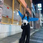 Reina Tanaka Instagram - . ラフやし楽ちんな格好やけど アクセサリーつけたり ビビットな水色着てラフすぎんようにしてみました🩵🩵🩵 ・‥…━━━☞・‥…━━━☞ #れーなこーで #ラブユ #LVEU #アディダス #adidas #エジック #ezick