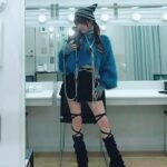 Reina Tanaka Instagram - . 今日のクロクル生放送で着ていた服です🩵💙 今年もクロクルたくさん出られて嬉しかったなぁ💓 来年もチェックしてね🍒(՞ ܸ.‪ˬ.ܸ՞)” ・‥…━━━☞・‥…━━━☞ #れーなこーで #violetta #ZARA