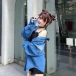 Reina Tanaka Instagram - . Radyさんのモデルやらせていただいた時の オフショットとか載せていきまーす💓 また購入した時についてくるカタログとか Radyさんのホームページにも載っとうと思うけん ぜひチェックしてください❤️🥰 ・‥…━━━☞・‥…━━━☞ #Rady #モデル