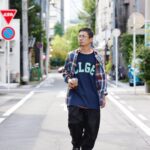 Rekko Instagram - 👕 @college_gf @68andbrothers_tokyo 📸 @ryosuke1023 #college #68andbrothers