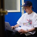 Rekko Instagram - studio work② 👕 @peirogarin 📸 @ryosuke1023 #garinpeiro