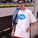 Rekko Instagram - 裂固提案カラーのcollege OG logo第三弾が本日よりonlineで発売開始です！🔥 👕 @college_gf 📸 @ohsnaps1996