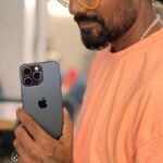 Remo D'Souza Instagram - The coolest phone in my hands! The magical iPhone 15 Pro max! #applefamily #apple #iphone15promax #shotoniphone