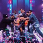 Remo D'Souza Instagram - Deja Vu with the masters on the sets of dance Plus Pro 💥 Thanks @remodsouza sir for having me there. Great meeting the coaches and shooting with them 🔥 @souravsharmaofficial 💥