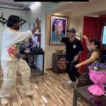 Remo D'Souza Instagram - 🤣🤣🤣 @sushantkhatri148 @prachityagi #navratri