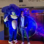 Renato Novara Instagram - Incontri speciali al Romics! 💙 Sonic il film 2 é al cinema! 👏🏻 Lo avete già visto? #Sonic2IlFilm #Romics