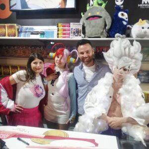 Renato Novara Instagram - Qualche scatto dalla passata Milan Games Week! 🫶🏻

Grazie a @animefactoryit @radio105 @toei_animation @molokstudios