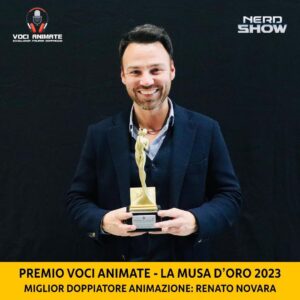 Renato Novara Instagram - È stata una bellissima giornata! Grazie per questo premio!!! Grazie @max_alto  per avermi scelto per il mio #sonic Grazie a @voci_animate @jamesjakko @angi_ca83 @dieghe75_getter @animeclick_official @alessandrofalciatore @monicaward1965 @giovannimuciaccia.official @gianlucaiacono_official @alessiocigliano @valli2135
