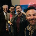 Renato Novara Instagram - Anteprima #onepiecered a Roma. Un quartetto d’eccezione!!! @lucabottale @massimostano @themerluzz