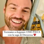 Renato Novara Instagram - Torniamo a doppiare ONE PIECE con la saga di DRESSROSA! 🍿 Le nuove puntate vi aspettano su Italia 2 😍 Non mancate! #OnePiece #Dressrosa #Doppiaggio