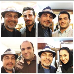 Reza Attaran Instagram - دوسشون دارم،  به زورباهمه شون عكس گرفتم ....