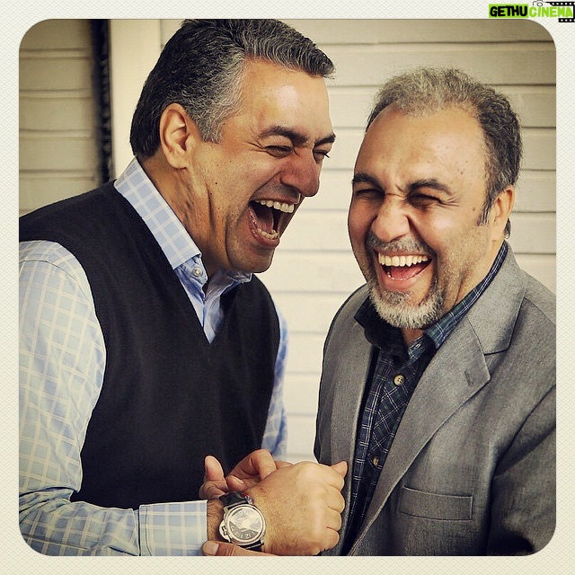 Reza Attaran Instagram - هرکاری کردیم نخندیم نشد ، پشت صحنه نهنگ عنبر