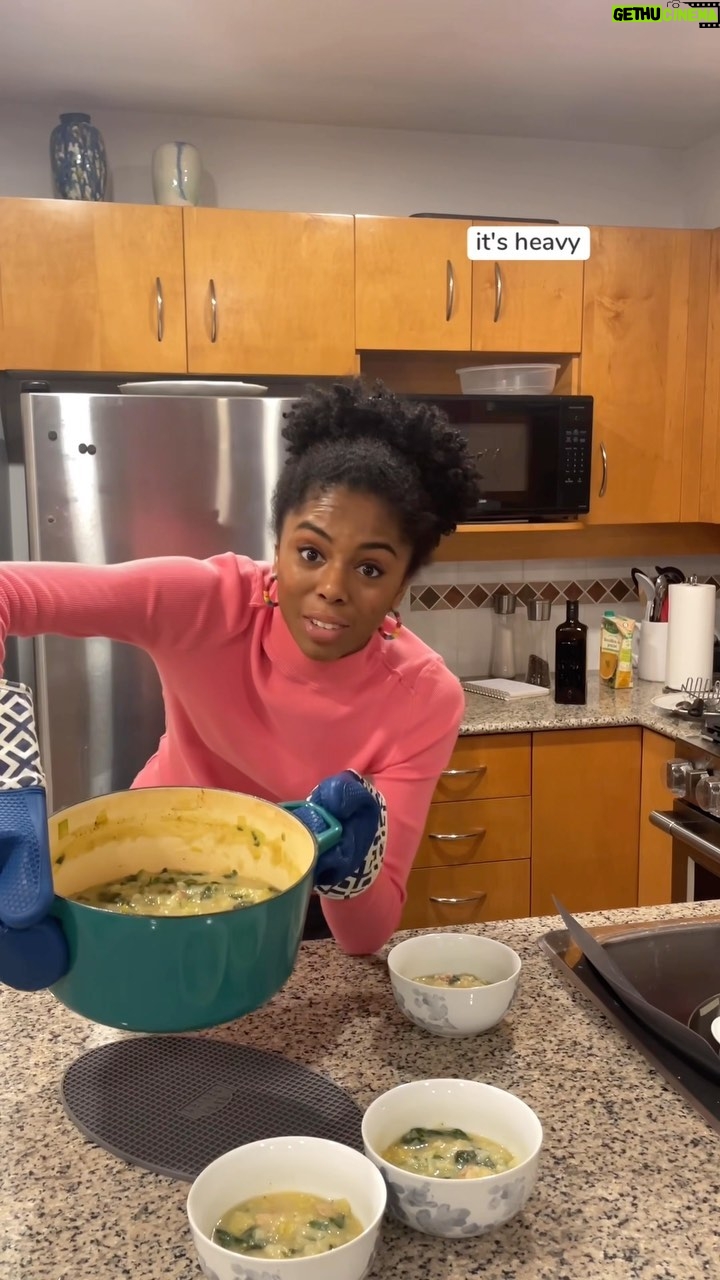 Rhinnan Payne - 57.2K Likes - It’s soup! Potato & Leek Soup!
#🥔🥔🥔 #goodsoup #itssoup #itsgoodsoup #okay #itiswhatitis #delicious #and #nice #its #potato #leek #potatoleeksoup #wowowow #ilikeit #ilike #cooking #surprise #iguess #imachef #bigtime #chef #putmeonthefoodnetwork #maybe #okay #goodbye #rivalrhi
Oh hey what’s up? Surprised I can kinda cook huh? Yeah. Well. Ya know what? I’m multitalented, multifaceted. I’m multi-a lot of things actually. Just you wait and see. Big things coming from me soon. Also fyi This soup is flexible - change it to whatever you want. Vegan? Use vegetable stock and no bacon. Don’t like spinach? Fair. Change it to kale or something idk. Up to you. Do what you want!!! it’s your life!!!! #🥣
Soup inspired by @alisoneroman